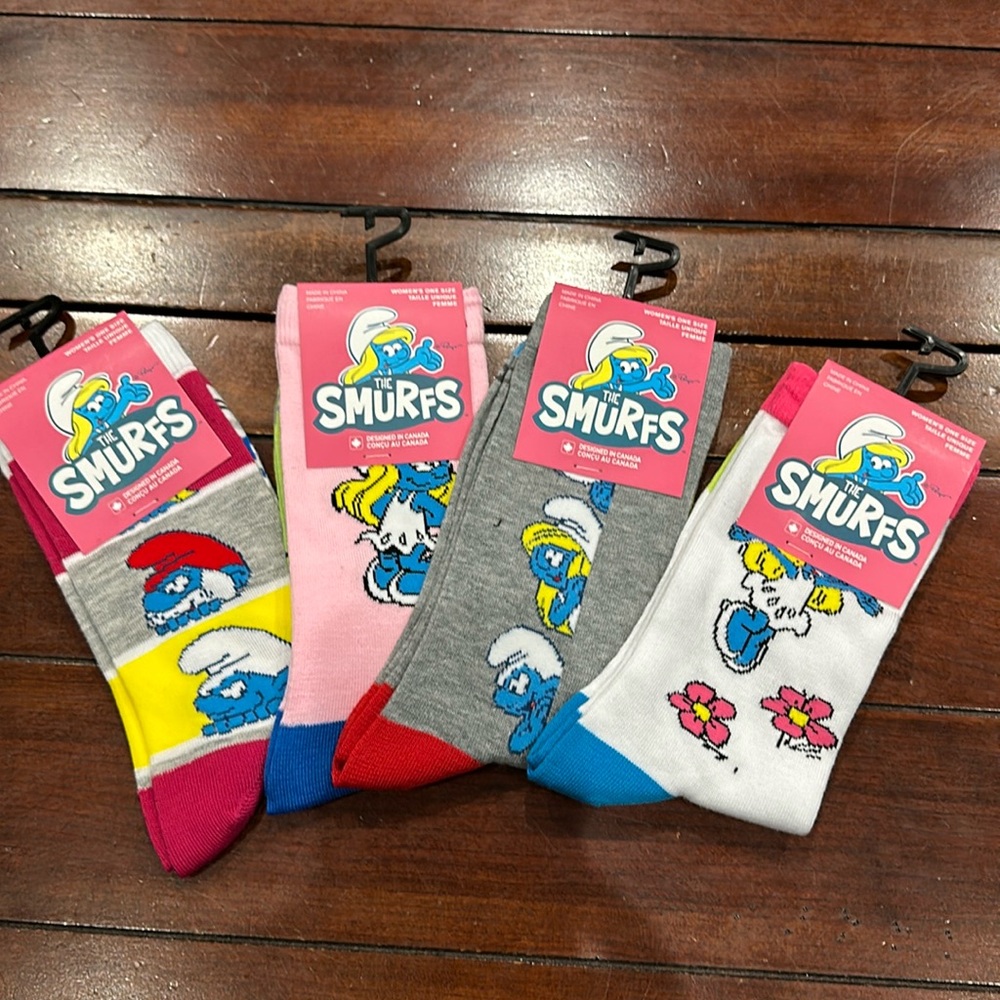 The Smurfs sock bundle